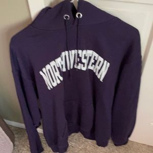 Northwestern Purple Champion Hoodie Unisex Large
